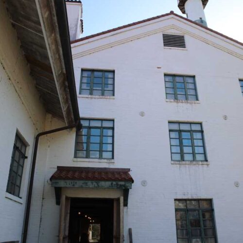 Exterior of Mattamuskeet Lodge